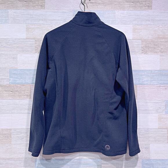PAVE/X x MARMOT Half Zip Rocklin Fleece Pullover Black Lightweight Womens XL - Picture 5 of 7